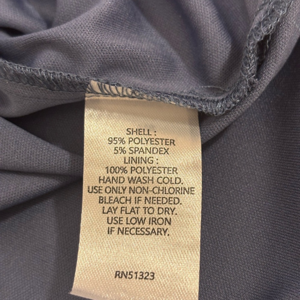 New With Tags Nordstrom Blue and White Sleeveless Top - Picture 7 of 7